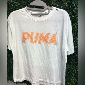 (A71) EUC Puma | Basic Graphic T-shirt